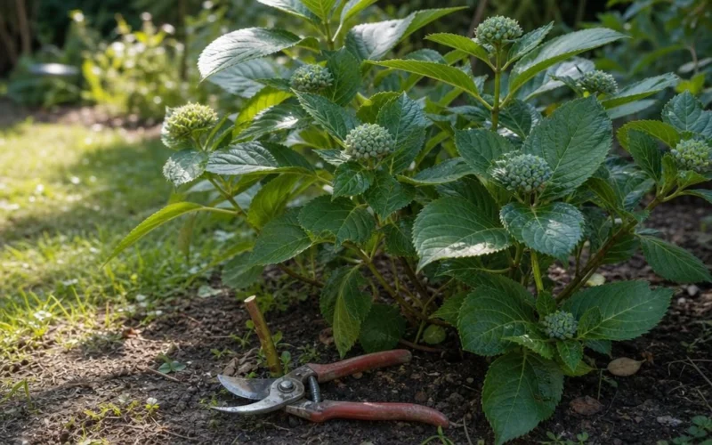 Dlaczego hortensja nie kwitnie? Pąki, cięcie, światło i nawożenie
