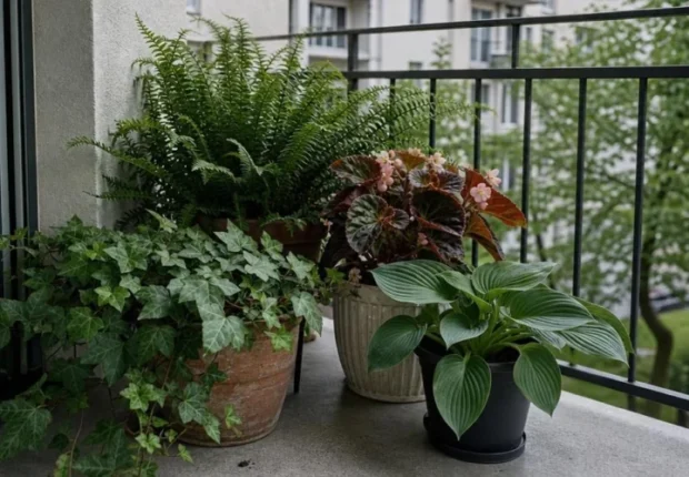 Rośliny na balkon północny – gatunki do cienia i półcienia